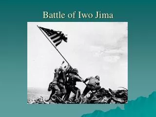 Battle of Iwo Jima