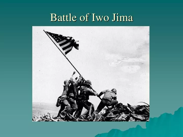 battle of iwo jima