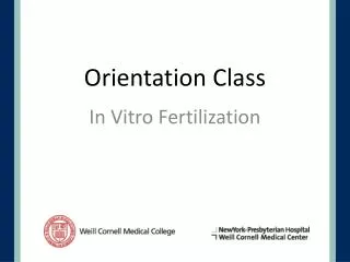 Orientation Class