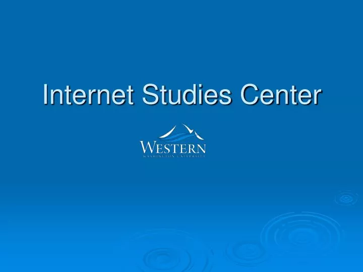 internet studies center
