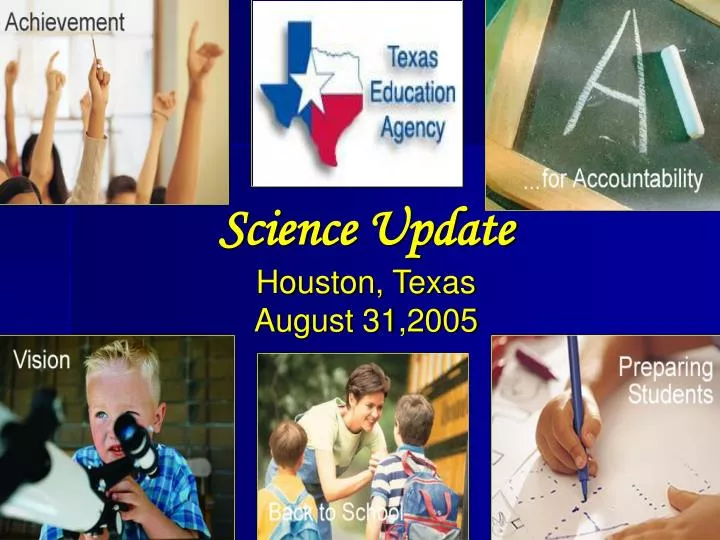 science update houston texas august 31 2005