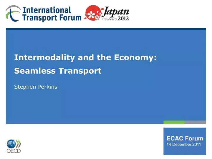 intermodality and the economy seamless transport