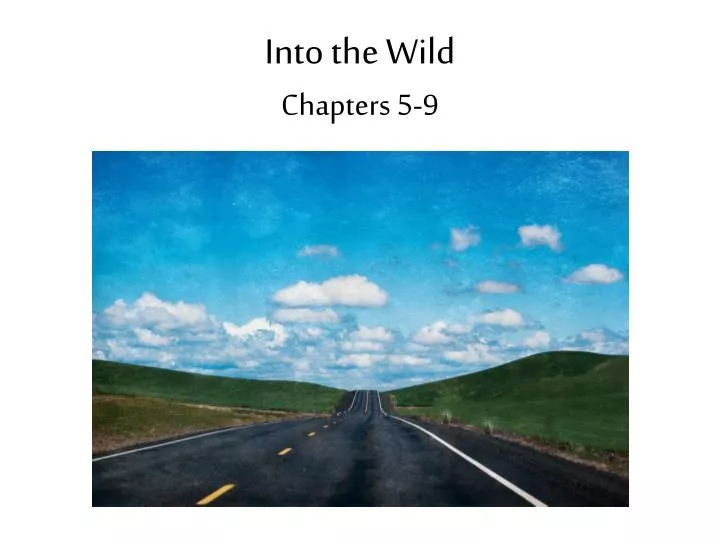 into the wild chapters 5 9
