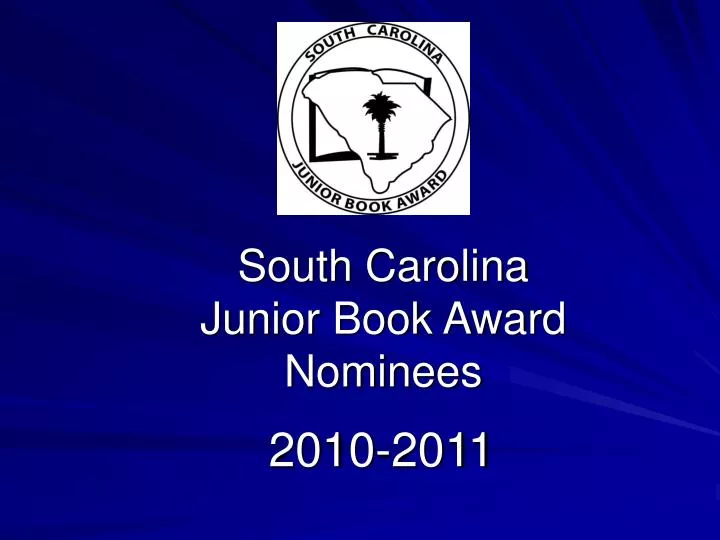 south carolina junior book award nominees