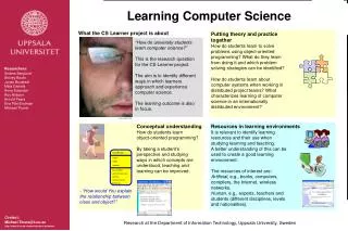 Learning Computer Science