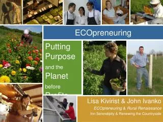 ECOpreneuring