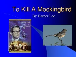 To Kill A Mockingbird