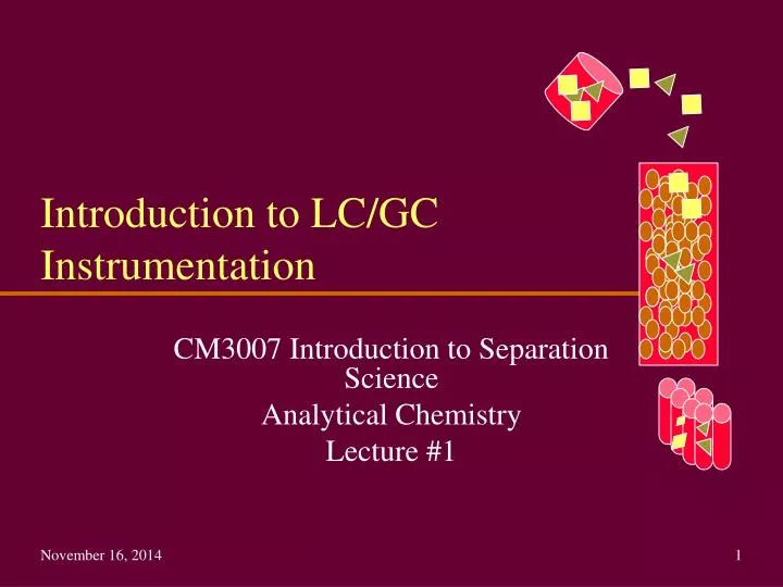 introduction to lc gc instrumentation