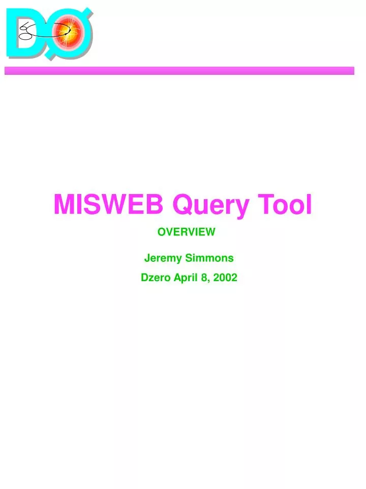 misweb query tool