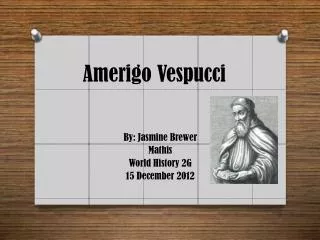 Amerigo Vespucci