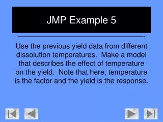 JMP Example 5