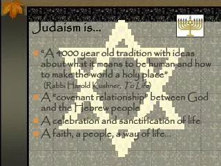 judaism is