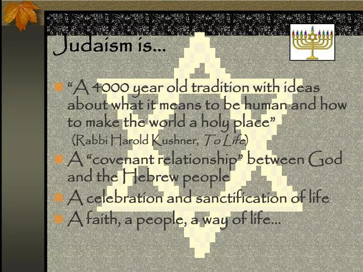 judaism is