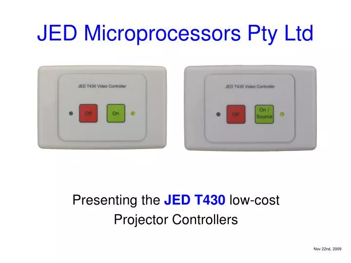 jed microprocessors pty ltd