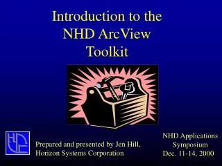 Introduction to the NHD ArcView Toolkit