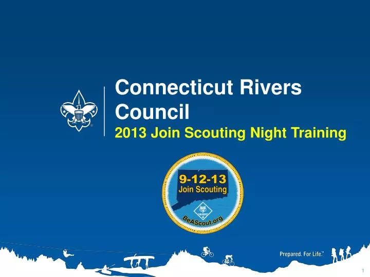 connecticut rivers council 2013 join scouting night training