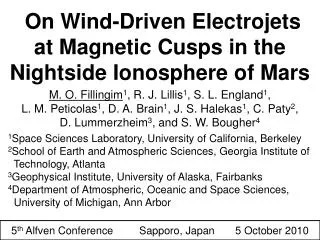 On Wind-Driven Electrojets at Magnetic Cusps in the Nightside Ionosphere of Mars