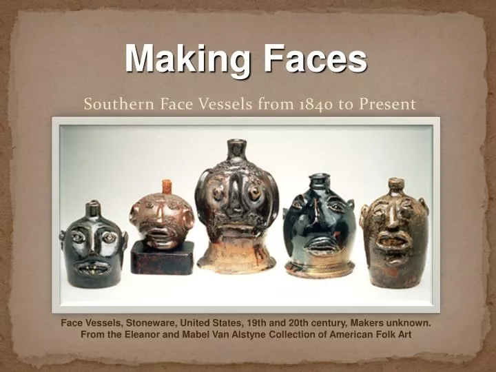 southern face vessels from 1840 to present