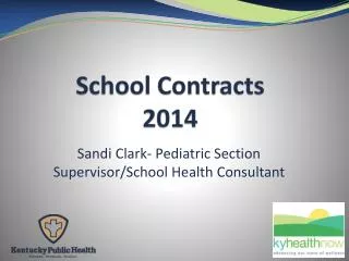 School Contracts 2014