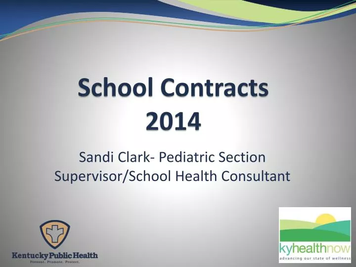 school contracts 2014