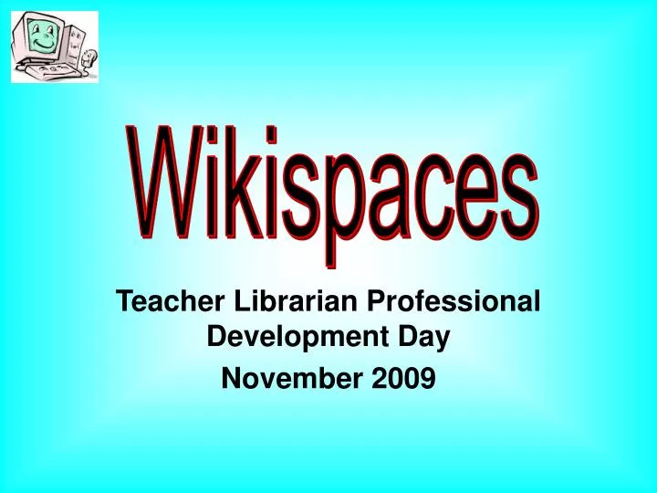 teacher librarian professional development day november 2009