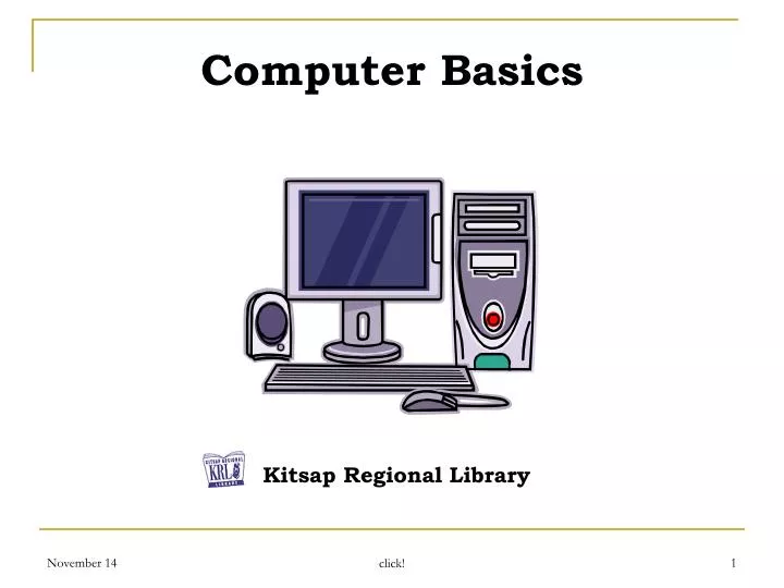 computer basics