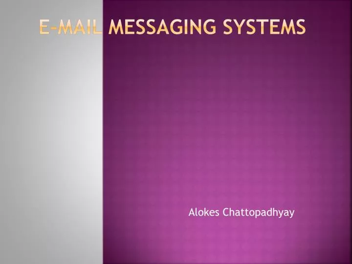 e mail messaging systems