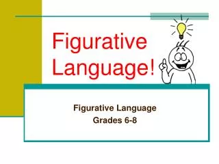 figurative language