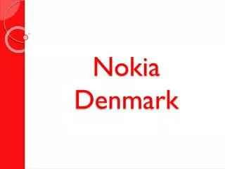 Nokia Denmark