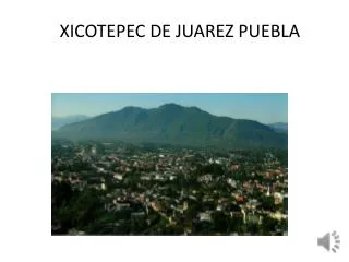 xicotepec de juarez puebla