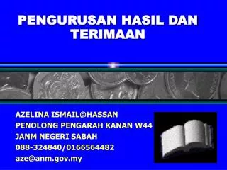 pengurusan hasil dan terimaan