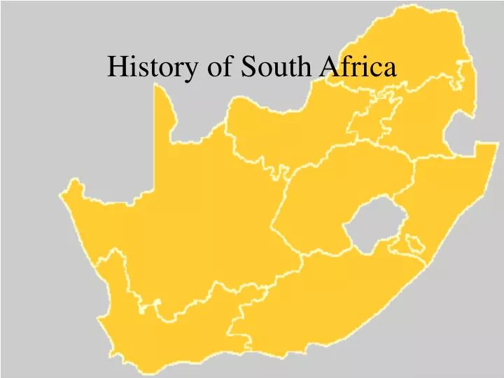 history of south africa