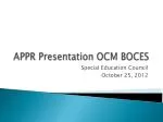 APPR Presentation OCM BOCES - slide 1
