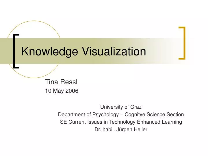 knowledge visualization