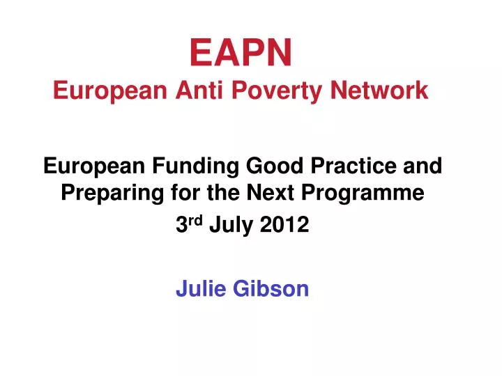 eapn european anti poverty network