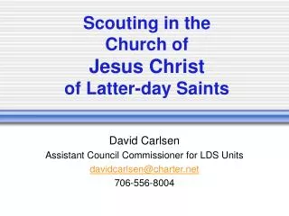 Scouting in the Church of Jesus Christ of Latter-day Saints