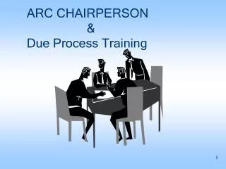 ARC CHAIRPERSON &amp; Due Process Training
