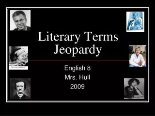 literary terms jeopardy