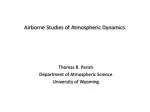 Airborne Studies of Atmospheric Dynamics