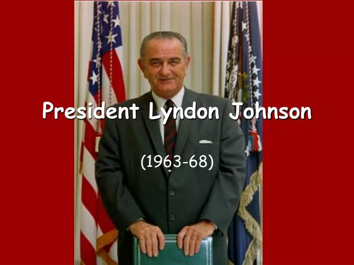 president lyndon johnson