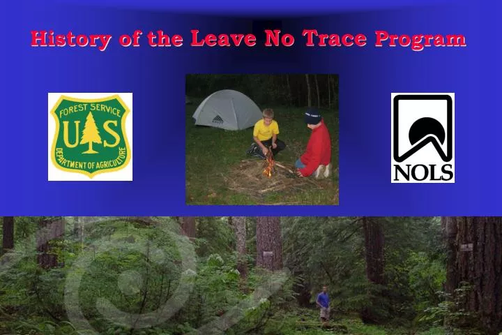 history of the leave no trace program