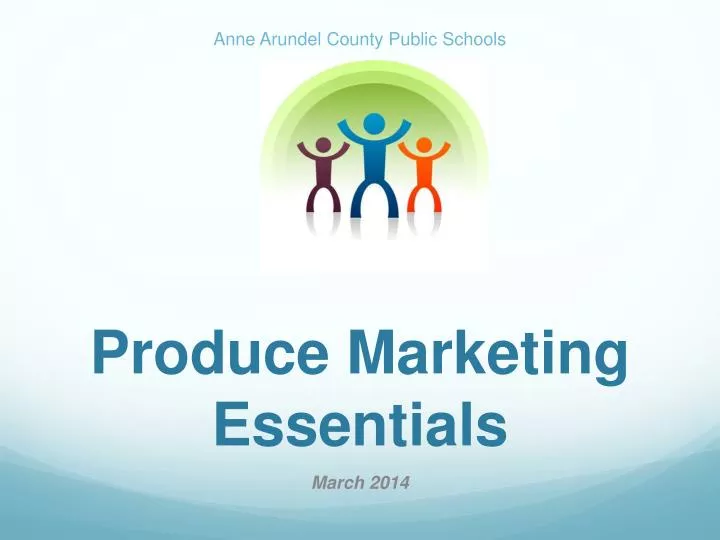 produce marketing essentials