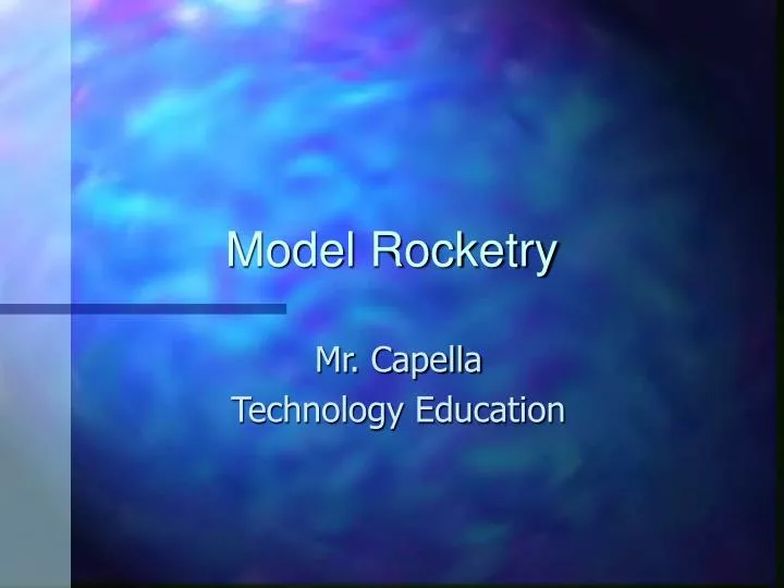 model rocketry