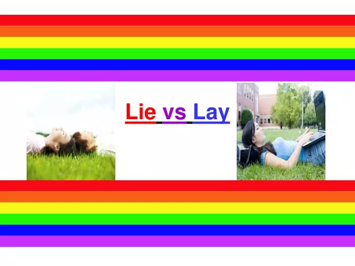 lie vs lay