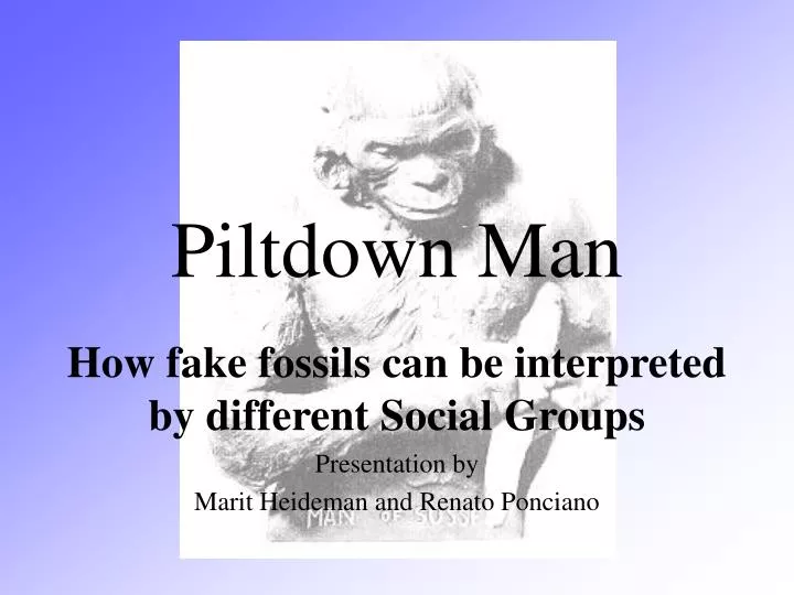 piltdown man