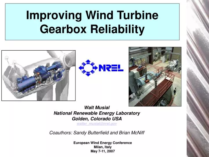 improving wind turbine gearbox reliability