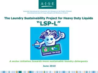 A.I.S.E. s ustainability i nitiatives