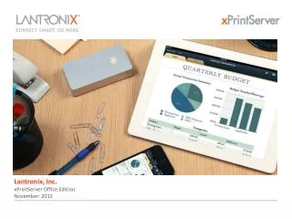 Lantronix, Inc. xPrintServer Office Edition November: 2012