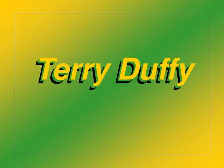terry duffy