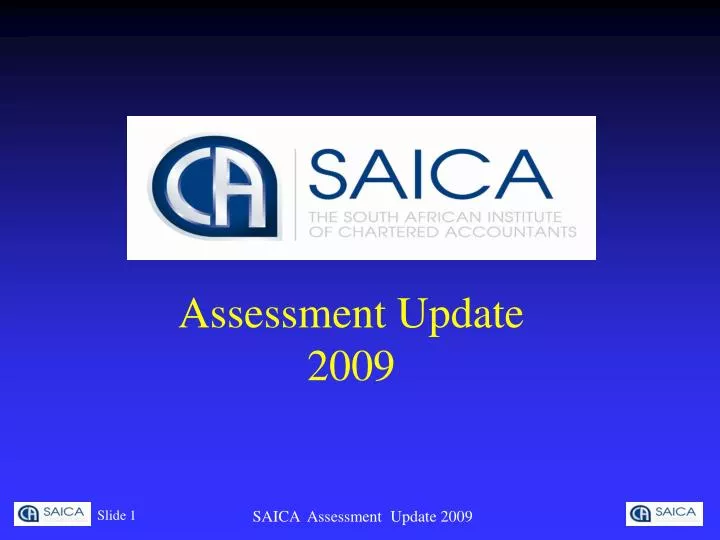 assessment update 2009